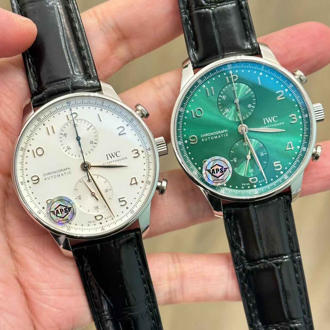 APS一体机葡计IWC万国表葡萄牙复刻手表IW371624腕表 /  