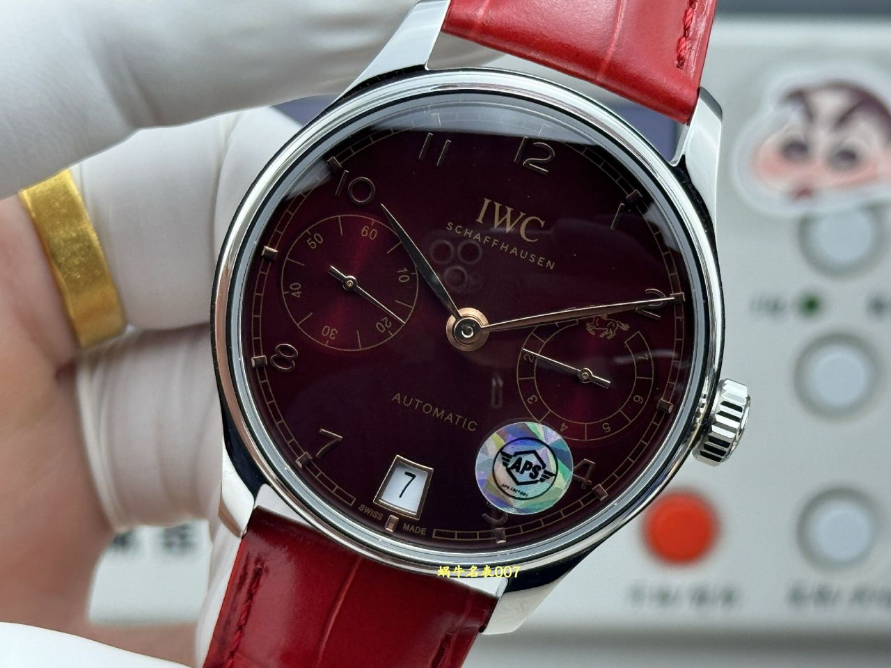 APS万国表葡萄牙葡七复刻手表马年特别版IW501709腕表 /  