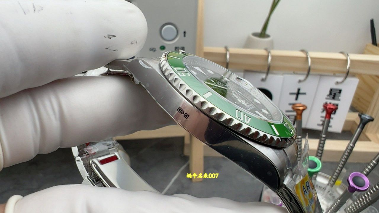 ARF四代新款绿水鬼劳力士潜航者型复刻手表m126610lv-0002腕表 /  