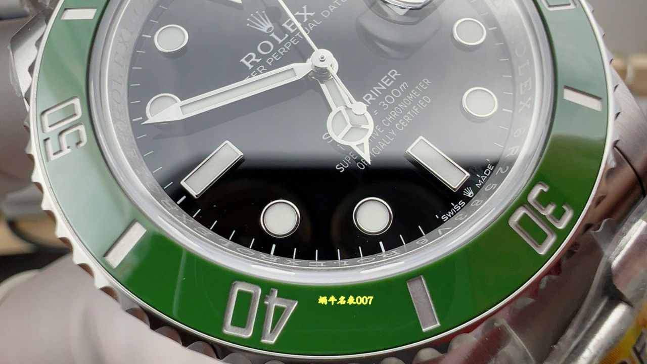 ARF四代新款绿水鬼劳力士潜航者型复刻手表m126610lv-0002腕表 /  