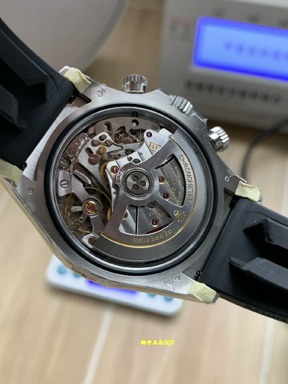 视频评测VS配重水泥灰胶迪4131劳力士宇宙计型迪通拿复刻高仿m126519ln-0006手表 /  