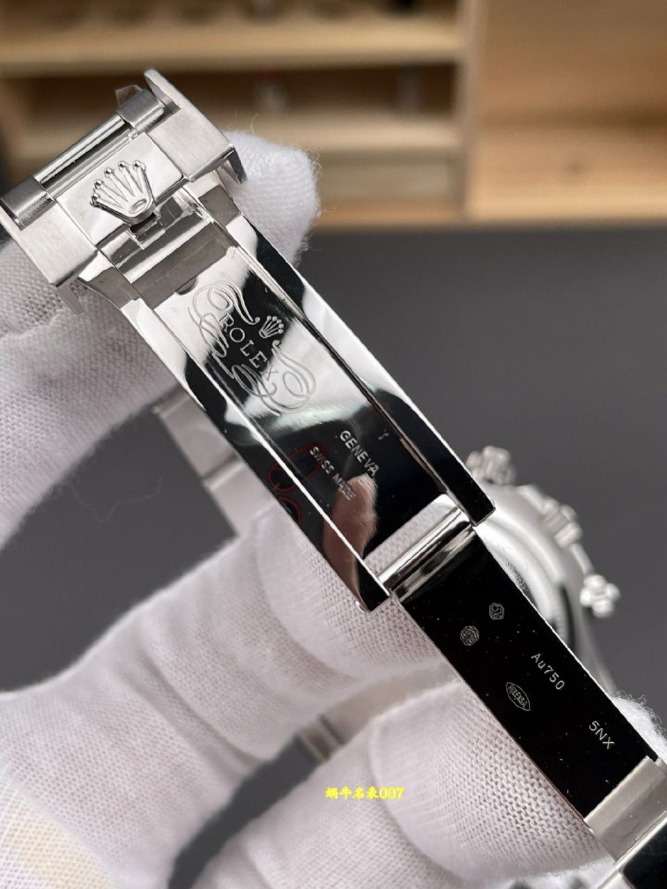 VS配重灰钢迪包金劳力士宇宙计型迪通拿复刻高仿m126509-0003腕表 /  