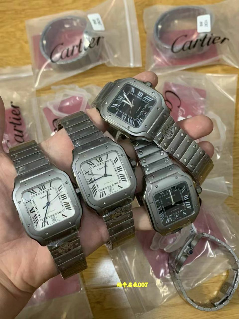 BV卡地亚山度士系列SANTOS DE CARTIER腕表 复刻高仿钛金属大号表款腕表 /  