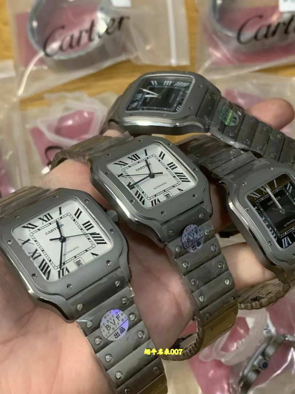 BV卡地亚山度士系列SANTOS DE CARTIER腕表 复刻高仿钛金属大号表款腕表 /  