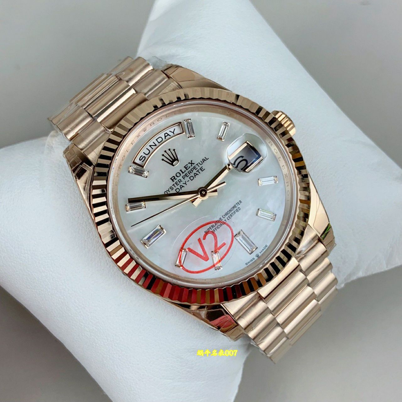 VS V2配重DD劳力士星期日历型复刻高仿m228238-0071，m228236-0026，m228235-0055腕表 /  