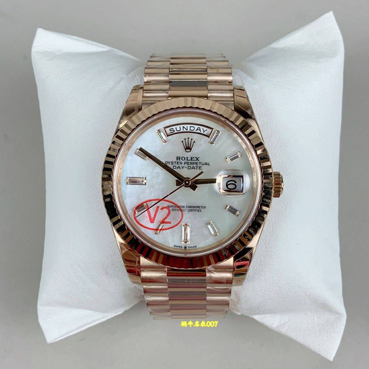 VS V2配重DD劳力士星期日历型复刻高仿m228238-0071，m228236-0026，m228235-0055腕表 /  