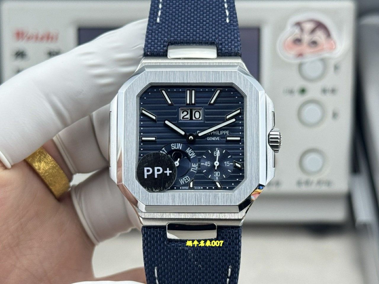 PP+百达翡丽CUBITUS系列一比一复刻手表5822P-001腕表 