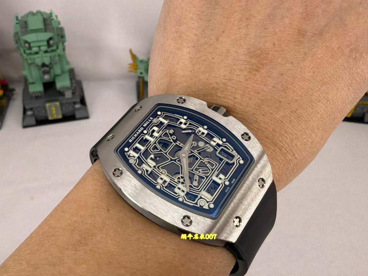 高端订制Richard Mille理查德米尔顶级克隆手表RM 67-01Ti腕表 