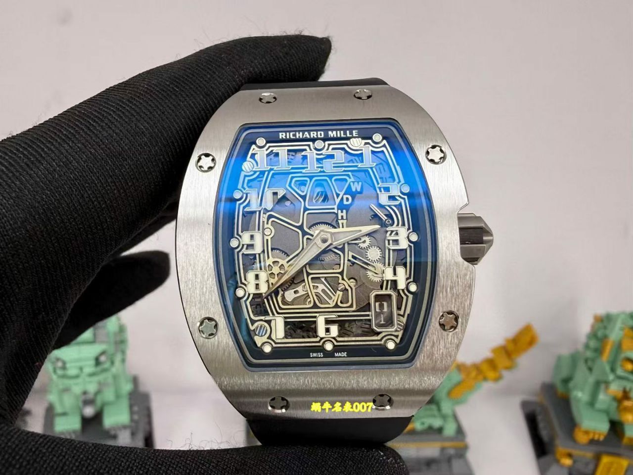 高端订制Richard Mille理查德米尔顶级克隆手表RM 67-01Ti腕表 