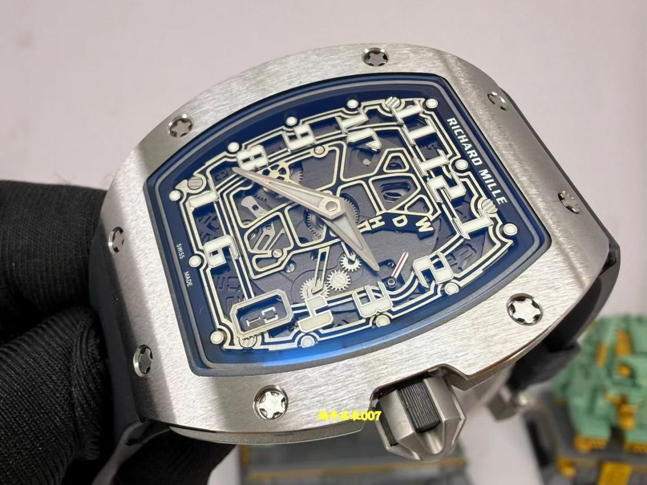 高端订制Richard Mille理查德米尔顶级克隆手表RM 67-01Ti腕表 