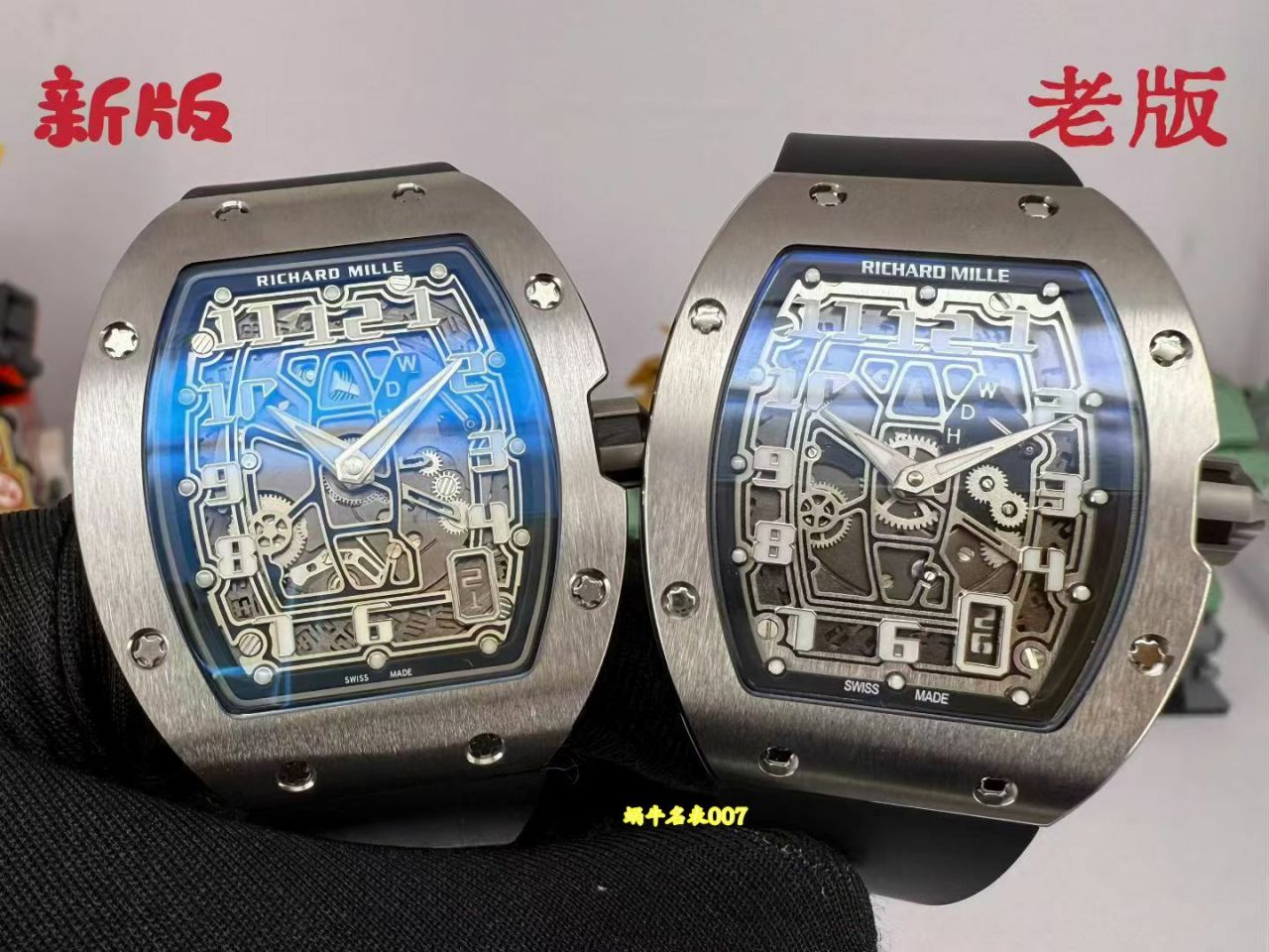 高端订制Richard Mille理查德米尔顶级克隆手表RM 67-01Ti腕表 