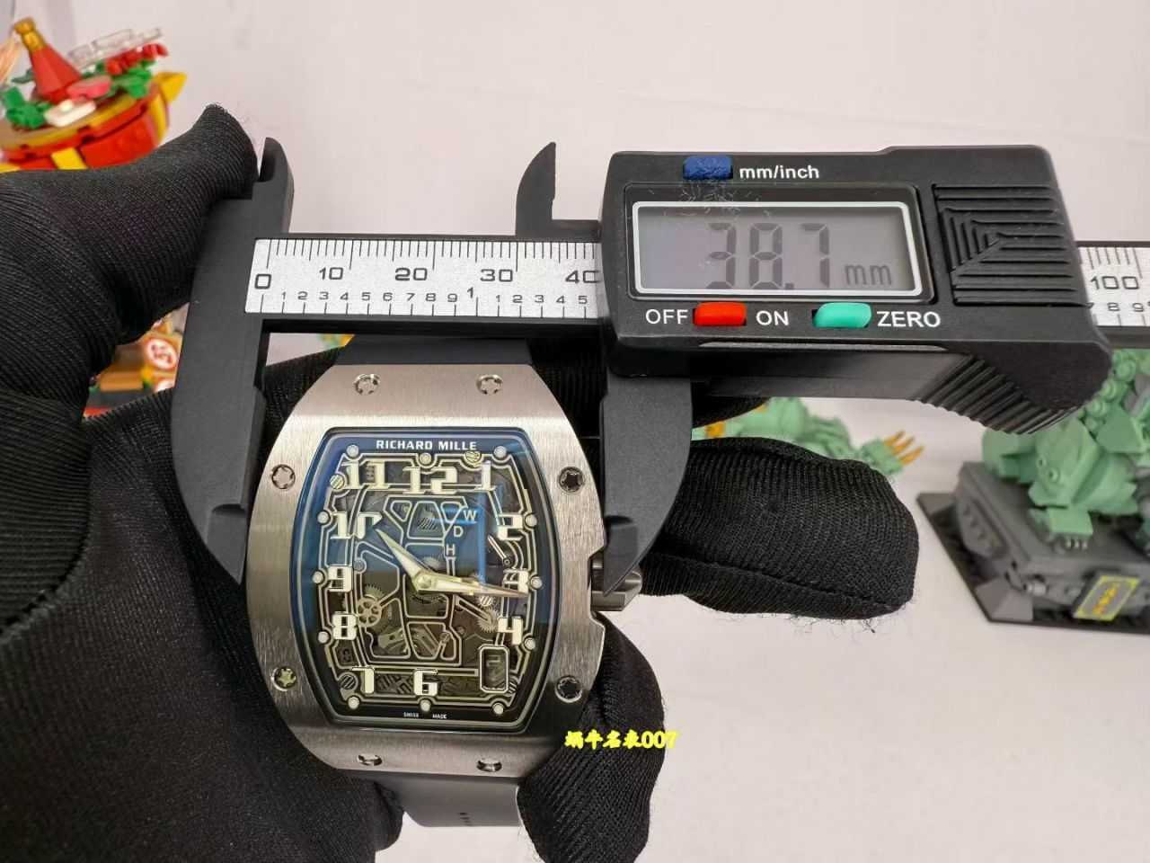 高端订制Richard Mille理查德米尔顶级克隆手表RM 67-01Ti腕表 