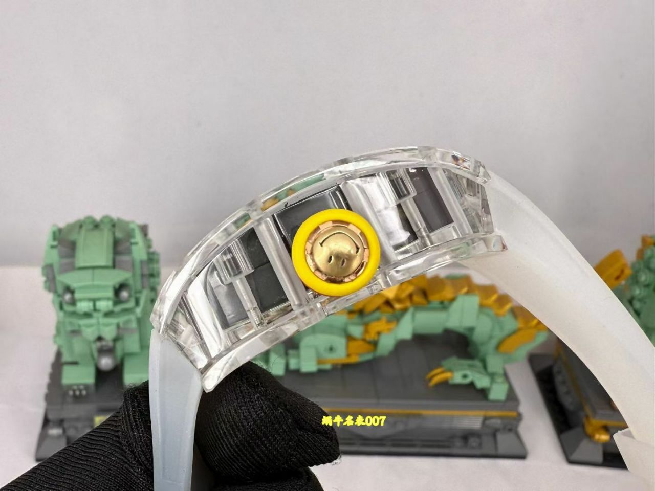 高端私人订制Richard Mille笑脸RM 88 rm88陶瓷/蓝宝石水晶壳套独家复刻克隆手表 