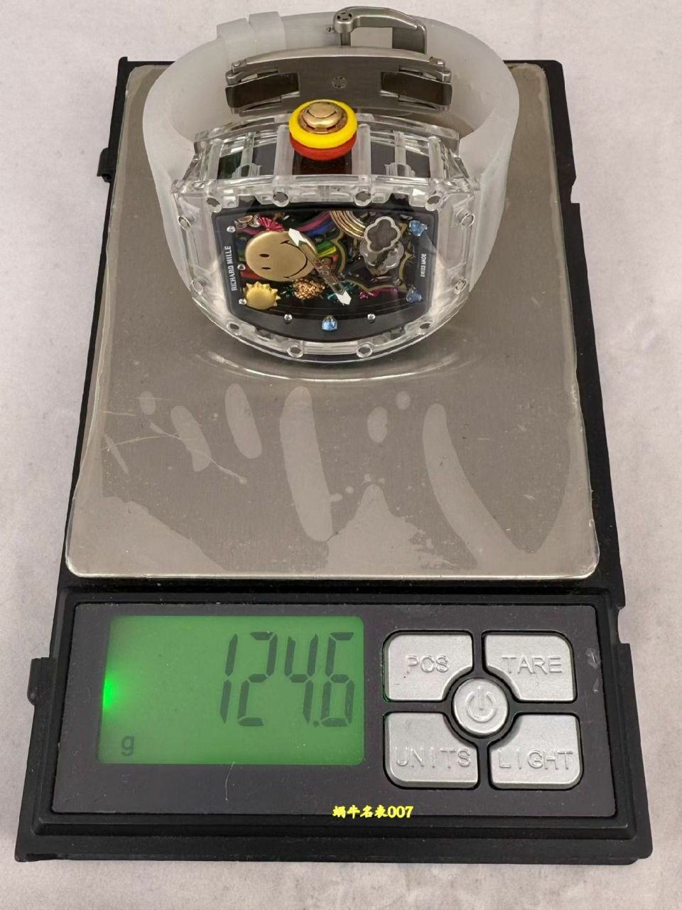 高端私人订制Richard Mille笑脸RM 88 rm88陶瓷/蓝宝石水晶壳套独家复刻克隆手表 