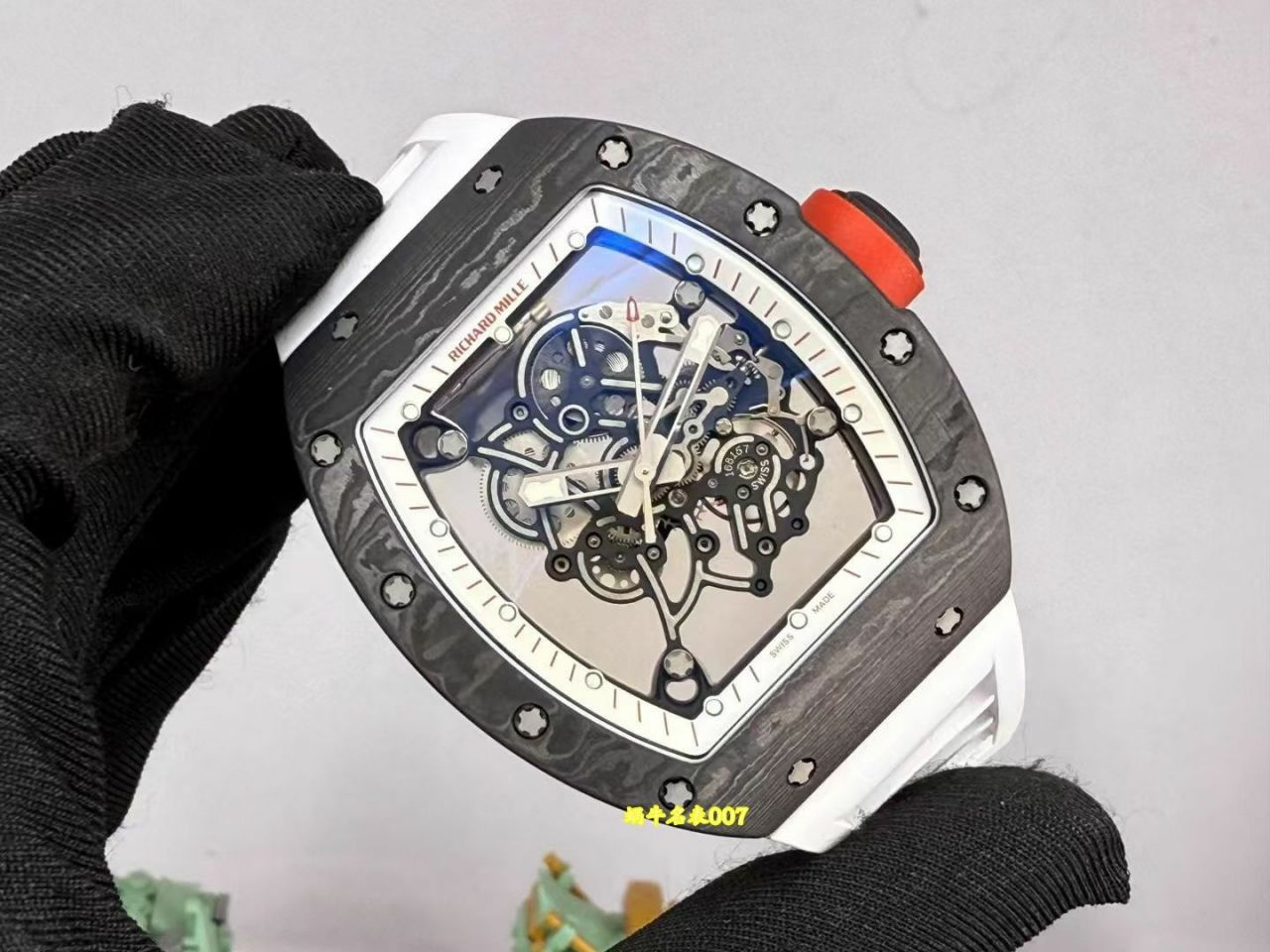 Vaucher机芯Richard Mille理查德米勒RM 055 NTPT日本限量版顶级复刻腕表rm055 
