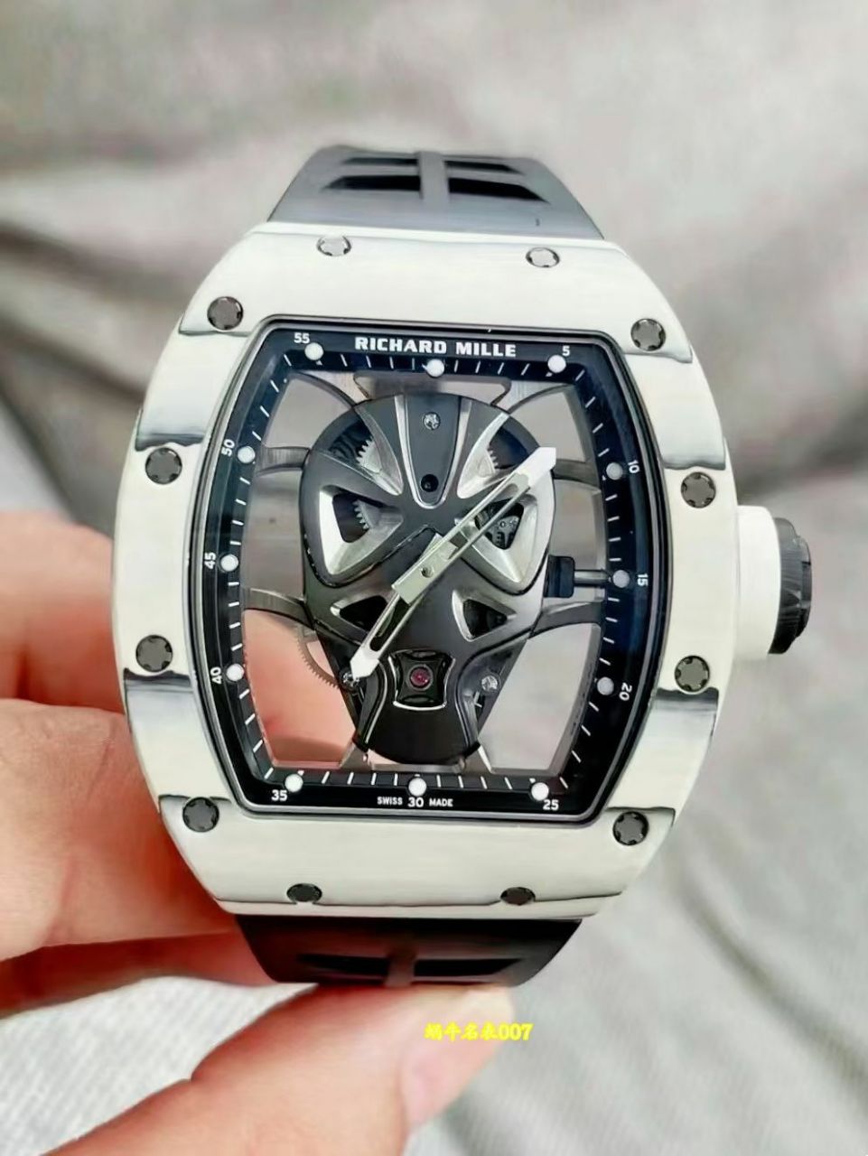 Richard Miller理查德米勒 rm52-06面具陀飞轮腕表接受定制 